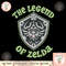 Legend of Zelda Hylian Shield Green Font png, digital download, instant 1.png
