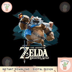 nintendo zelda breath of the wild goron graphic png, digital download, instant png, digital download, instant 1