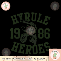nintendo zelda hyrule heroes 1986 graphic png, digital download, instant png, digital download, instant