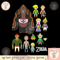 Nintendo Zelda Simple Character Line-Up Graphic png, digital download, instant png, digital download, instant.png