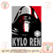 Star Wars The Force Awakens Kylo Ren Poster png, digital download, instant.png