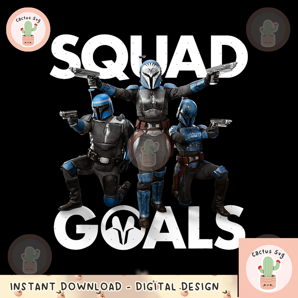 Star Wars The Mandalorian Bo-Katan Squad Goals png, digital download, instant.png