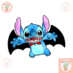 stitch horror halloween, disney stitch png, halloween png, stitch halloween png, bat
