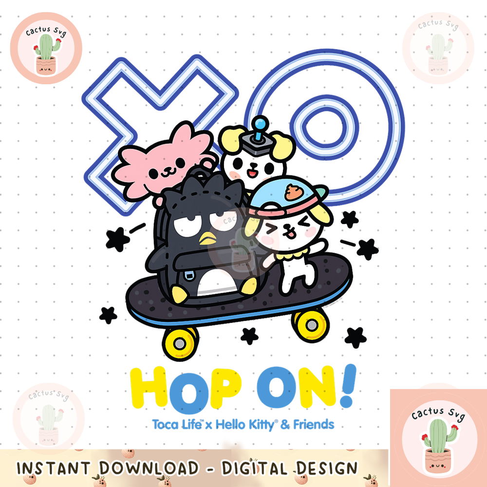 Toca Life x Hello Kitty _ Friends HOP ON! png, digital download, instant.pngToca Life x Hello Kitty _ Friends HOP ON! pn.png