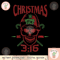 WWE Christmas Stone Cold Steve Austin Skull png, digital download, instant.png