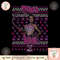 WWE Christmas Ugly Sweater Bianca Belair png, digital download, instant.png