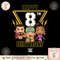 WWE Happy 8th Birthday Wrestler Emojis png, digital download, instant.png