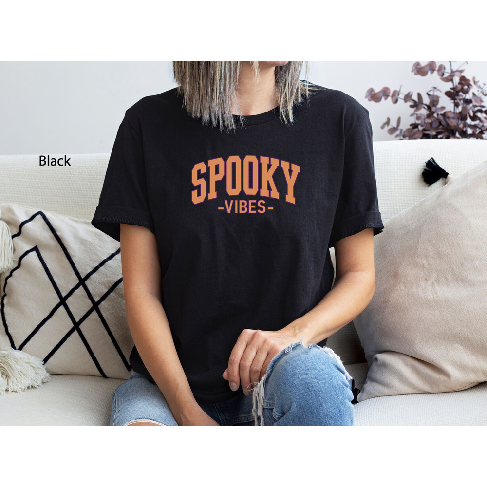 Retro Spooky Vibes T-Shirt, Stay Spooky Shirt, Retro Fall Shirt, Retro Spooky Vibes Shirt, Fall Shirt, Halloween , Iprintasty Halloween.jpg