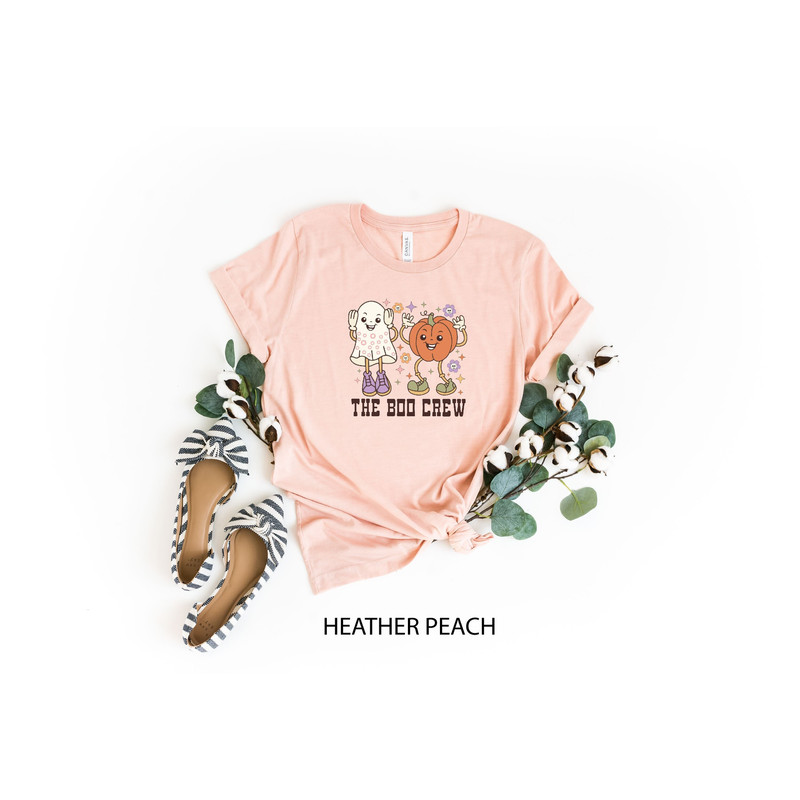 The Boo Crew T-Shirt, Ghost Family Shirt, Halloween Family Costume Matching Tee, Funny Halloween Shirt, Pumpkin Shirt, Halloween Party Shirt.jpg