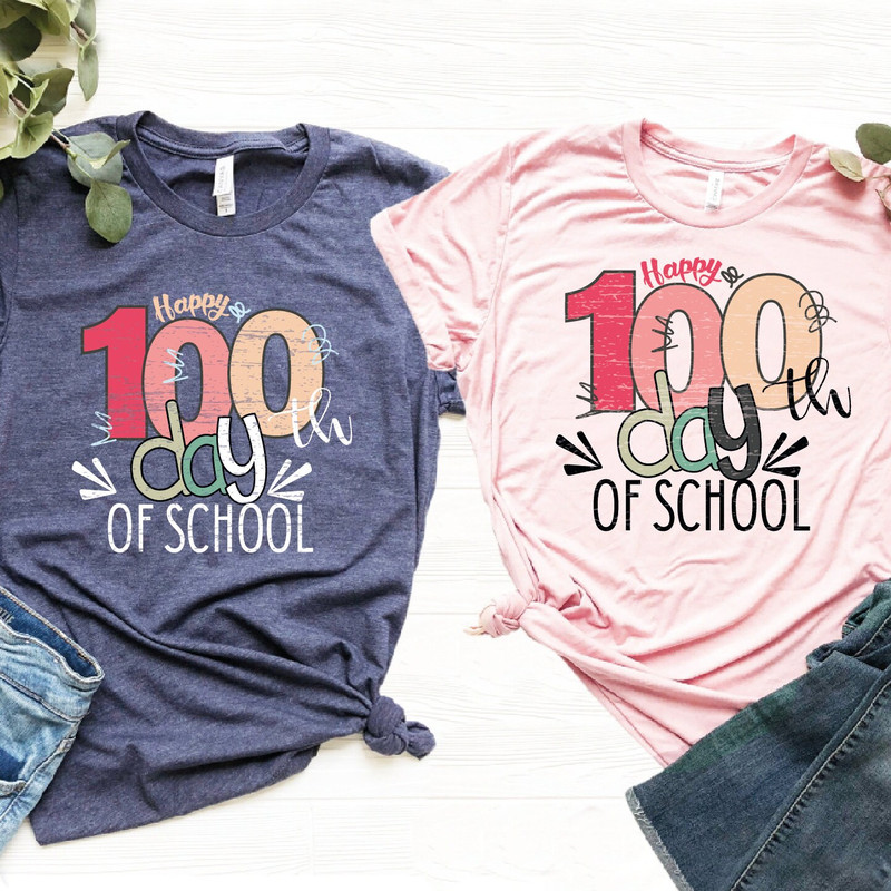 100 Days of School Shirt, 100 Day Shirt, 100th Day of School Shirt, Student Shirt, Teacher Shirt, School Shirt, Love School, ALC325.jpg