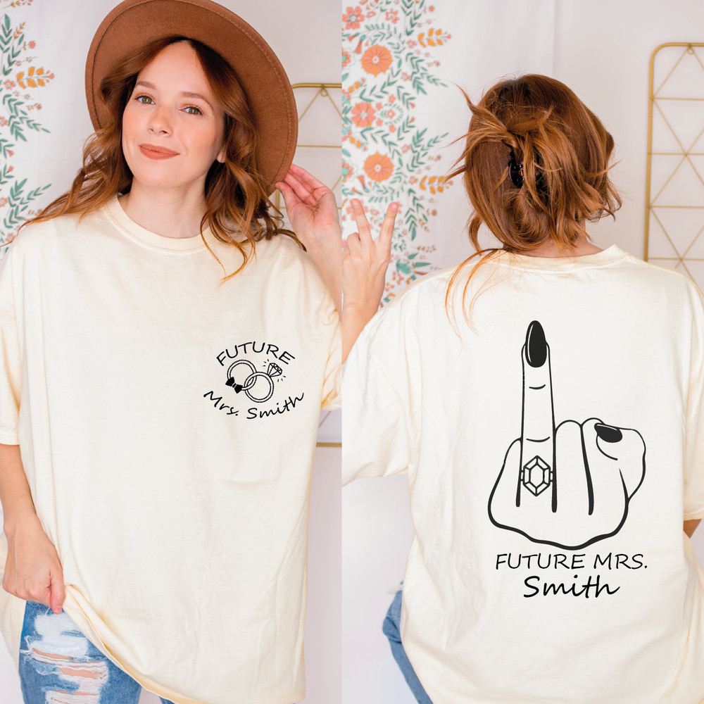 Engagement Gift, Future mrs shirt, Bride to be gift, Custom Bridal Gift, Custom Mrs Shirt, Wedding Gift,Bachelorette Party,future mrs,ALC378.jpg
