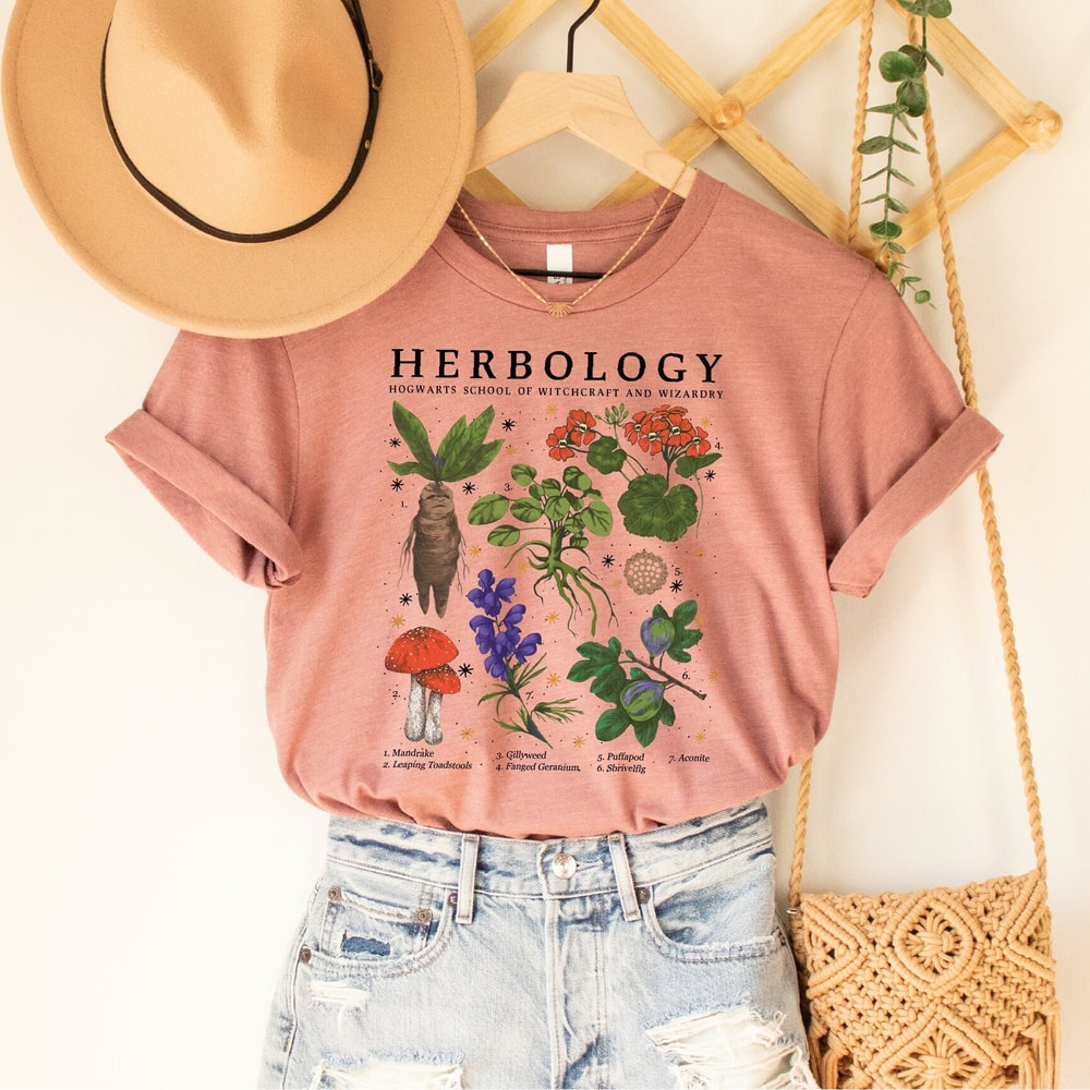 Herbology Shirt, Herbology Plants Shirt, Gift For Plant Lover, Botanical Shirt, Plant Lover Shirt,Plant Shirt,Gardening Shirt,.jpg