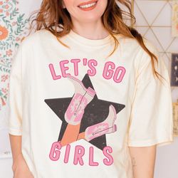lets go girls shirt, bachelorette bridal party shirts, girls trip