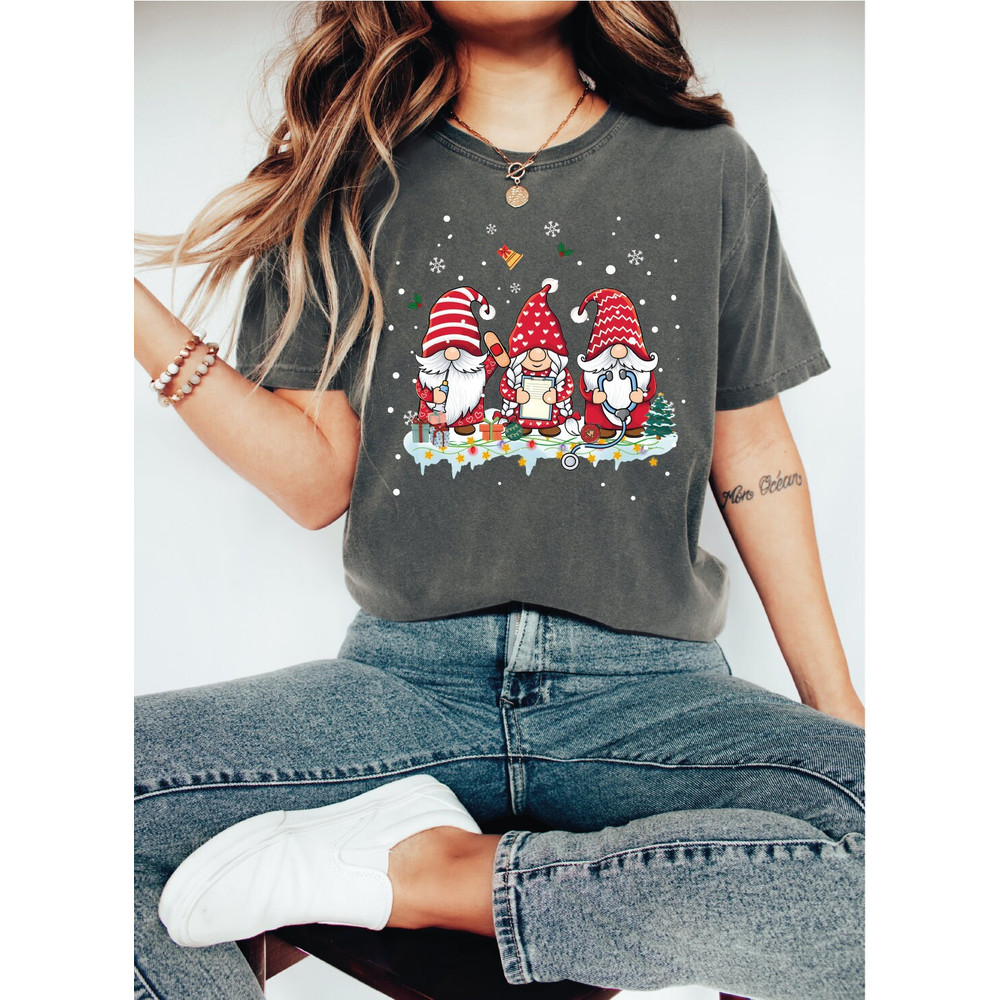 Nurse Christmas Gnomes Shirt, Funny Gnome Shirt,Santa Gnomes Shirt, Cute Gnome Nurse Crew Christmas T-Shirt,Gift For NurseALC18.jpg