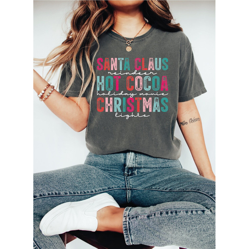 Santa Claus Shirt,Hot Cocoa & Christmas Movies Tshirt,Christmas Shirt, Christmas Party Shirt,Holiday Xmas Tee,Christmas Family Shirt,ALC19.jpg