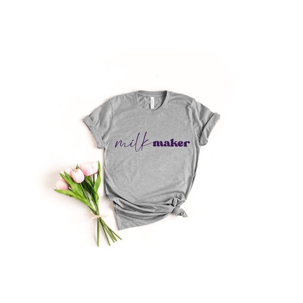 Milk Maker Shirt, Breastfeeding Mom Shirt, Baby Shower Gift, Funny Mama Shirt, Mom Life, Baby Mama, New Mom Shirt, Gifts for Mom.jpg