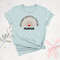 Mama Shirt, Mom Shirt, Rainbow Mama Shirt, Mothers Day Shirt, Pregnancy Announcement Shirt, Birthday Gift Mom, New Mom Shirt, Floral Mom Tee.jpg