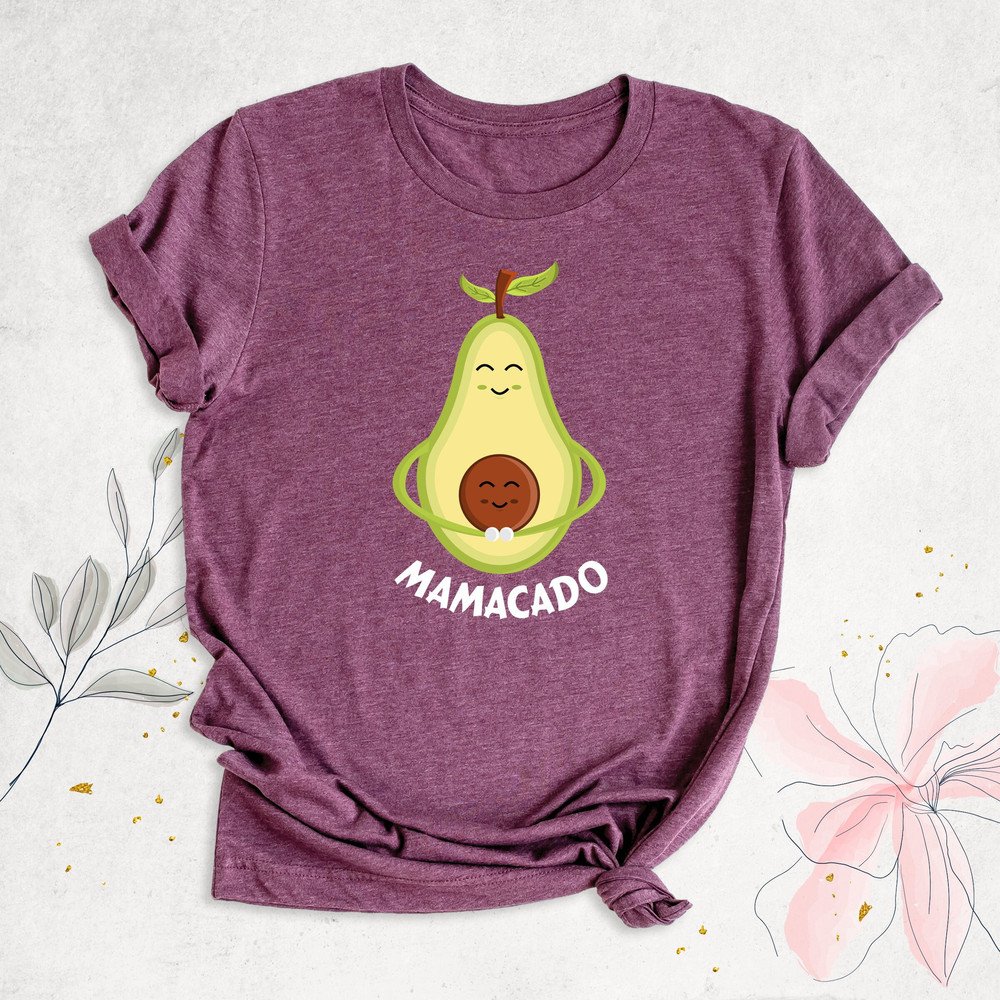 Mamacado Shirt, Pregnancy Announcement Shirt, Maternity Shirt, Baby Shower Gift, Baby Reveal Shirt, Funny Mom Shirt, Avocado Pregnant Shirts.jpg