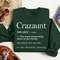 Crazaunt Definition Sweatshirt, Auntie Gifts Under 20, Funny Auntie Tee, Gift For Aunt, Funny Aunt Shirt, Funny Crazy Aunt Niece Apparel,.jpg