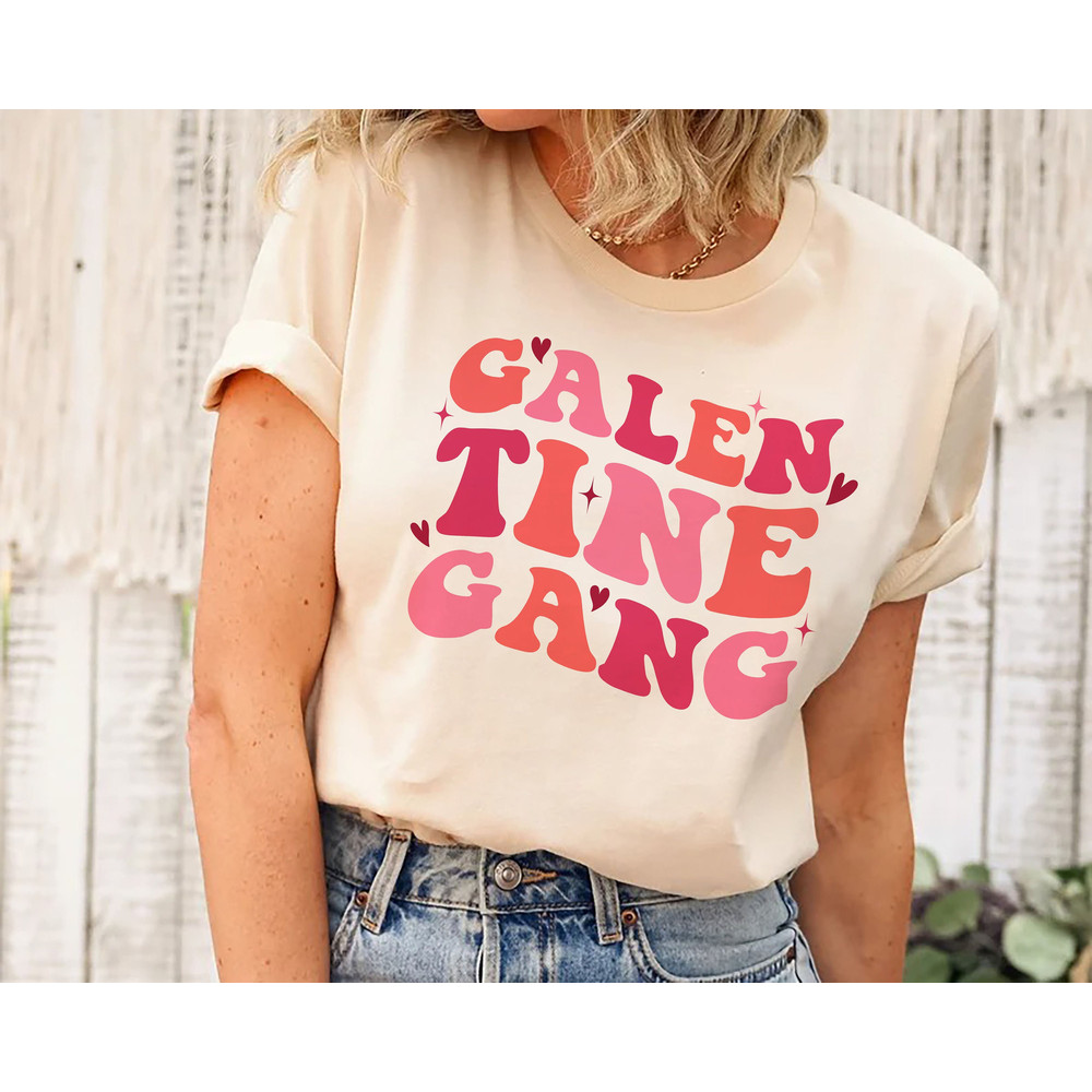 Retro Galentine Gang Sweatshirt, Group Valentine's Day Shirt, Valentine's Day Sweater For Her, Funny Valentines Day Crewneck, Galentines Day.jpg