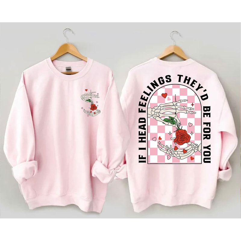 Retro valentines Sweatshirt,Skeleton Shirt,valentines day shirt,Groovy valentines,Trendy Heart Candy SHIRT, back and pocket.jpg