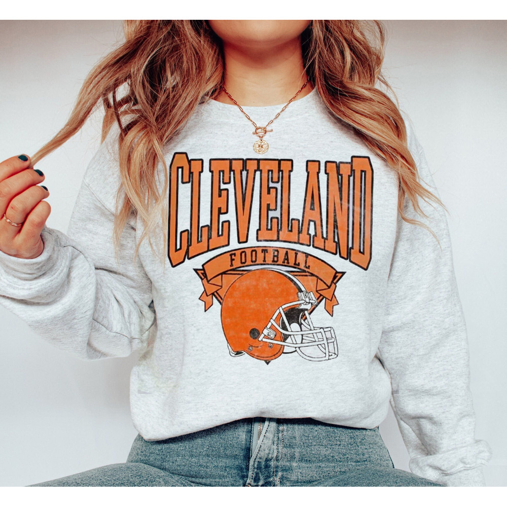 Vintage Cleveland Football Sweatshirt , Cleveland Football shirt, Cleveland Football Sweatshirt , Cleveland Fan Gift Sunday Football 1.jpg