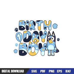 first birthday boy bluey heeler bluey svg, bluey birthday svg, birthday svg, svg designs, digital download