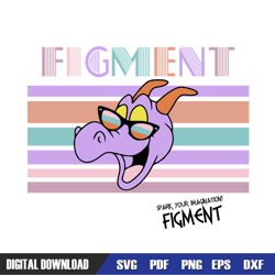 cool figment spark your inspiration svg, disney svg , mickey mouse disney, svg designs, digital download