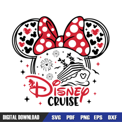 disney cruise line trip minnie mouse head svg, disney svg ,mickey mouse disney, svg designs, digital download
