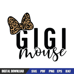 gigi mouse minnie leopard bow tie svg, disney svg ,mickey mouse disney, svg designs, digital download