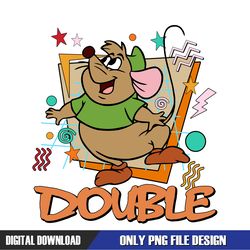 disney trouble mouse gus gus cinderella png, disney png ,family vacation png, digital download