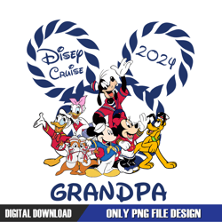 grandpa mouse friends disney cruise 2024 png, disney png ,disney mickey png ,digital download