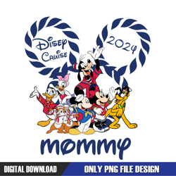 mommy mouse friends disney cruise 2024 png, disney png ,disney mickey png ,digital download