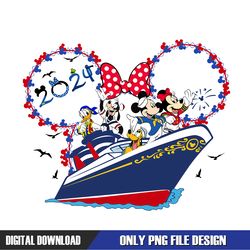 minnie mouse disney cruise ship 2024 png, disney png ,disney mickey png ,digital download