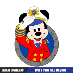 captain mickey disney cruise ship png, disney png ,disney mickey png ,digital download