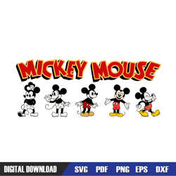mickey mouse daily trips svg,disney mickey svg ,digital download