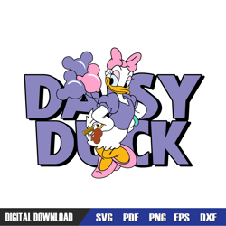 disney daisy duck clipart svg, disney svg ,disney mickey svg , digital download