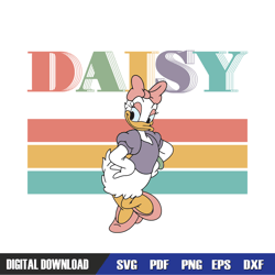 happy daisy duck disney svg, disney svg ,disney mickey svg , digital download