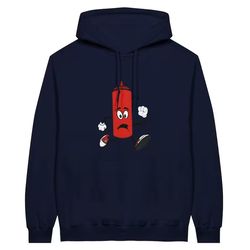 scared ketchup unisex pullover hoodie (all colors)