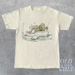 frog 90s vintage graphic shirt, retro toad tee, nature shirt, 2000s frog t-shirt, book lovers shirt, vintage unisex over