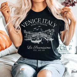 venice italy shirt, unisex soft and comfortable t shirt