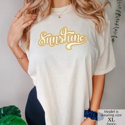 sunshine shirt, retro sun t-shirt, girls trip shirt, beach tee, kindness tshirt, motivational shirt, beach vacation, com