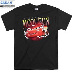 lightning mcqueen movie funny cartoon t shirt hoodie hoody t-shirt tshirt