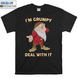 grumpy dwarf funny i'm grumpy t-shirt hoody kids child tote bag tshirt