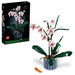 LEGO Icons Orchid Artificial Plant, Building Set with Flowers, Mother's Day Decoration, Botanical Collection, Great Gift
