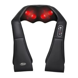 Naipo Shiatsu Back and Neck Massager with Heat Deep Kneading Massage for Neck, Back, Shoulder, Foot and Legs, Use at Hom