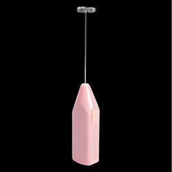 Paris Hilton Electric Frother, Handheld Drink Mixer, Battery Powered, 2AA Batteries Included, Pink