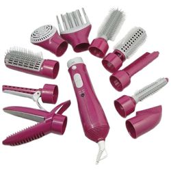 Volume Generating Hair Dryer Comb Hair Styling Tool Set for Hair and Hair Hot Air Brush Dryer Curling Styler Brush