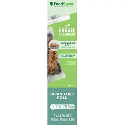 FoodSaver 11" x 16' Expandable Heat-Seal Roll, Extra Large