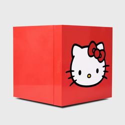 Hello Kitty Red Cooler Mini Fridge 6.7L Single Door 9 Can ACDC